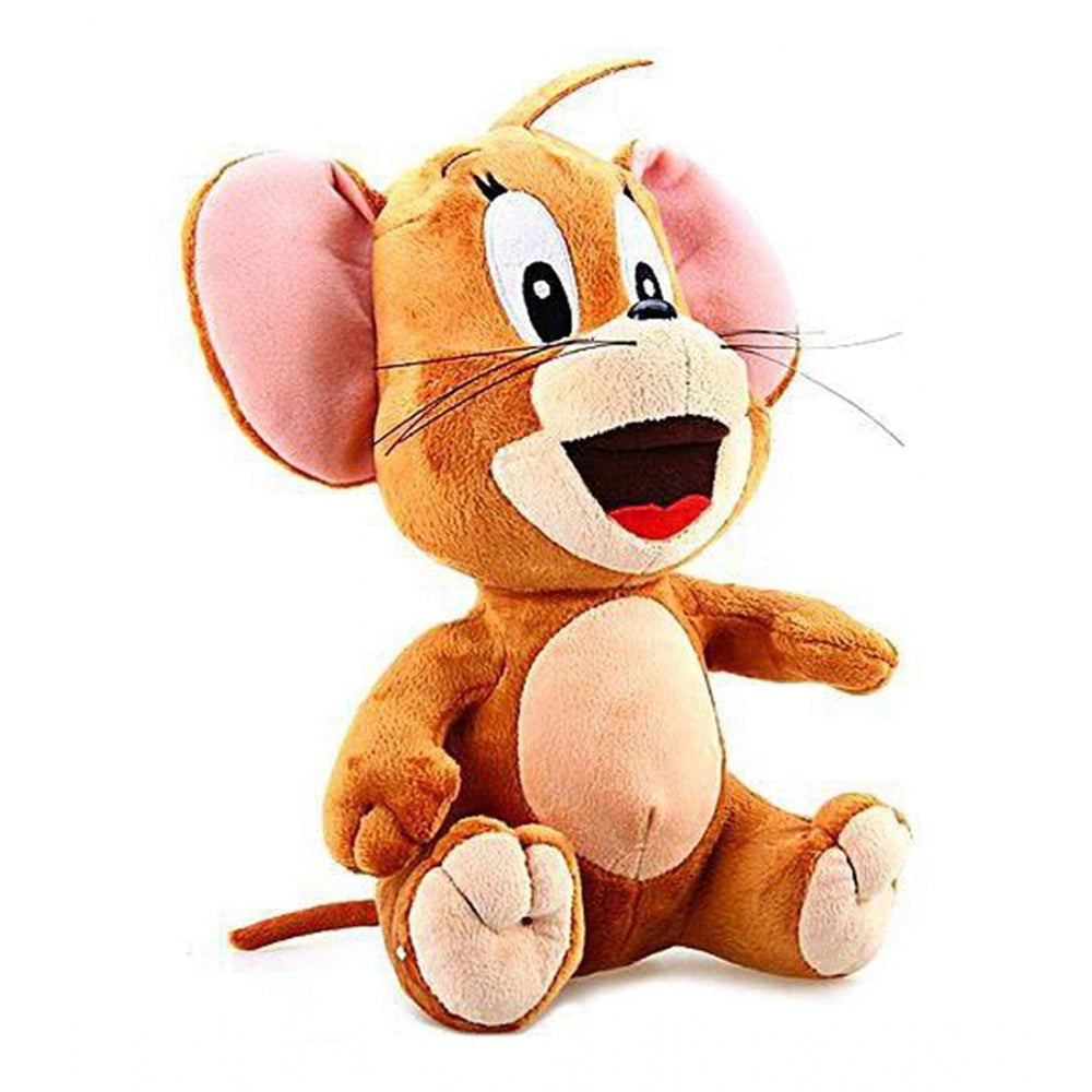 Amfyn Cartoon Character Mouse Animals Stuffed Plush Toy (Brown)