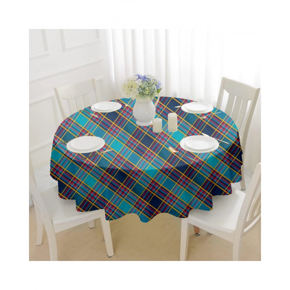 Amfyn Checked Cotton Checks Table Cloth (Multicolor)