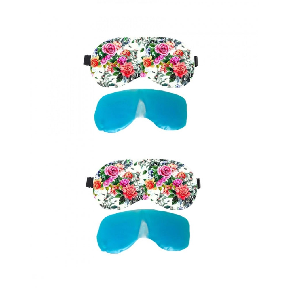 Fashion Printed Polyester Eyemasks (Multicolor)