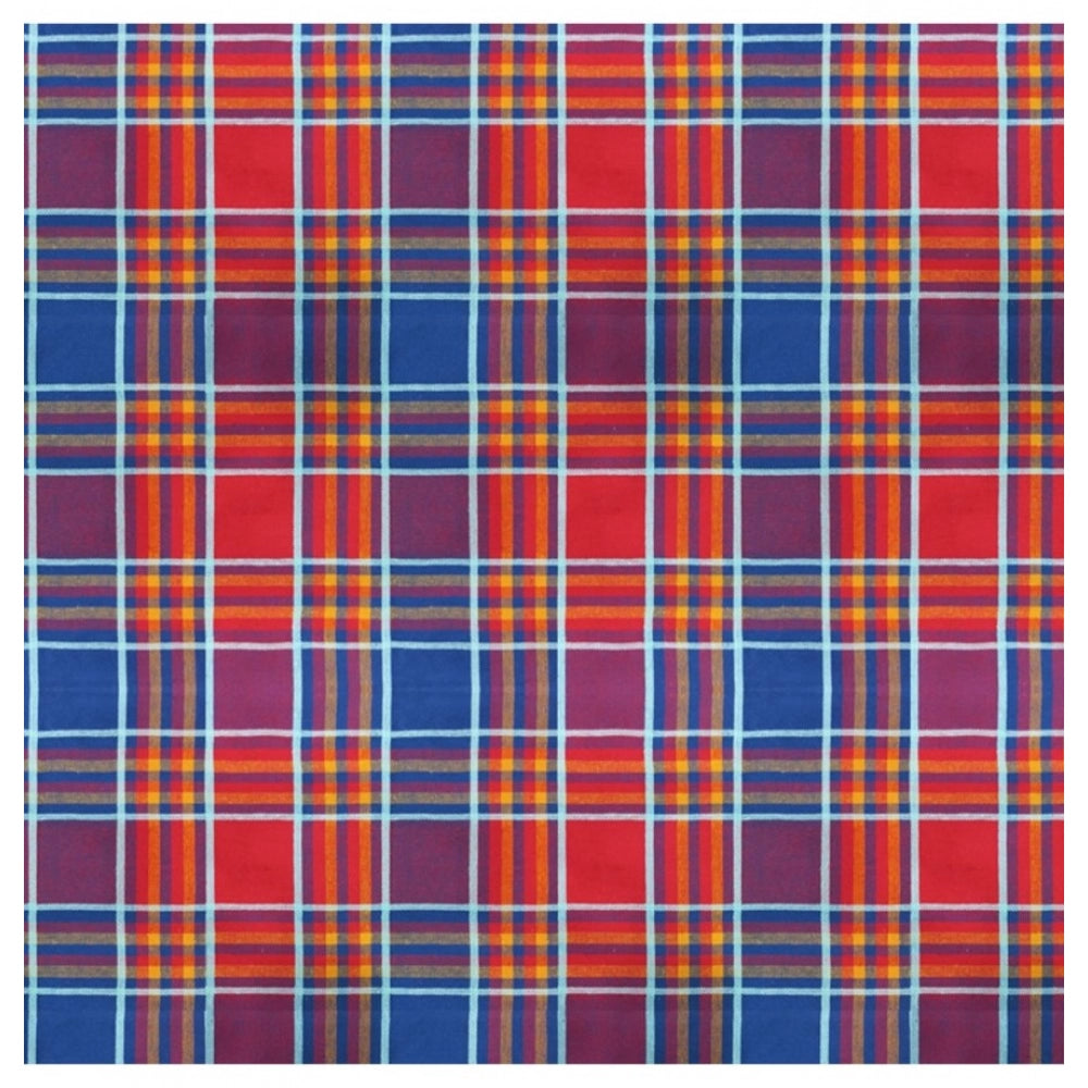 Fashion Checkered Cotton Checks Table Cloth (Multicolor)