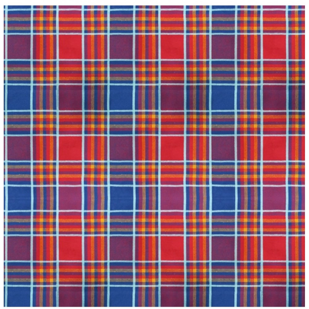 Amfyn Checked Cotton Checks Table Cloth (Multicolor)