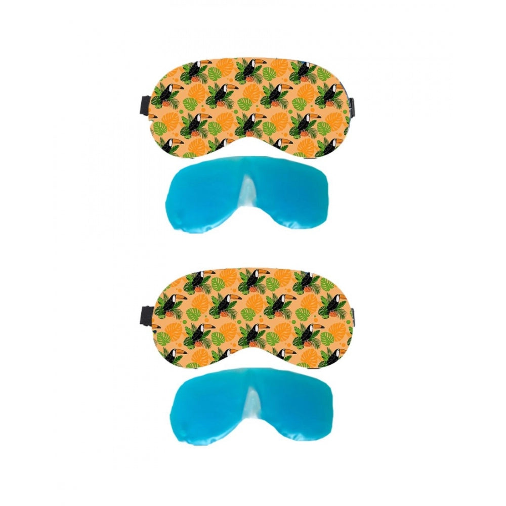 Fashion Printed Polyester Eyemasks (Multicolor)