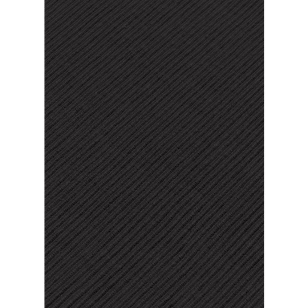 Amfyn Ribbed Cotton Place Mats Sets (Black)