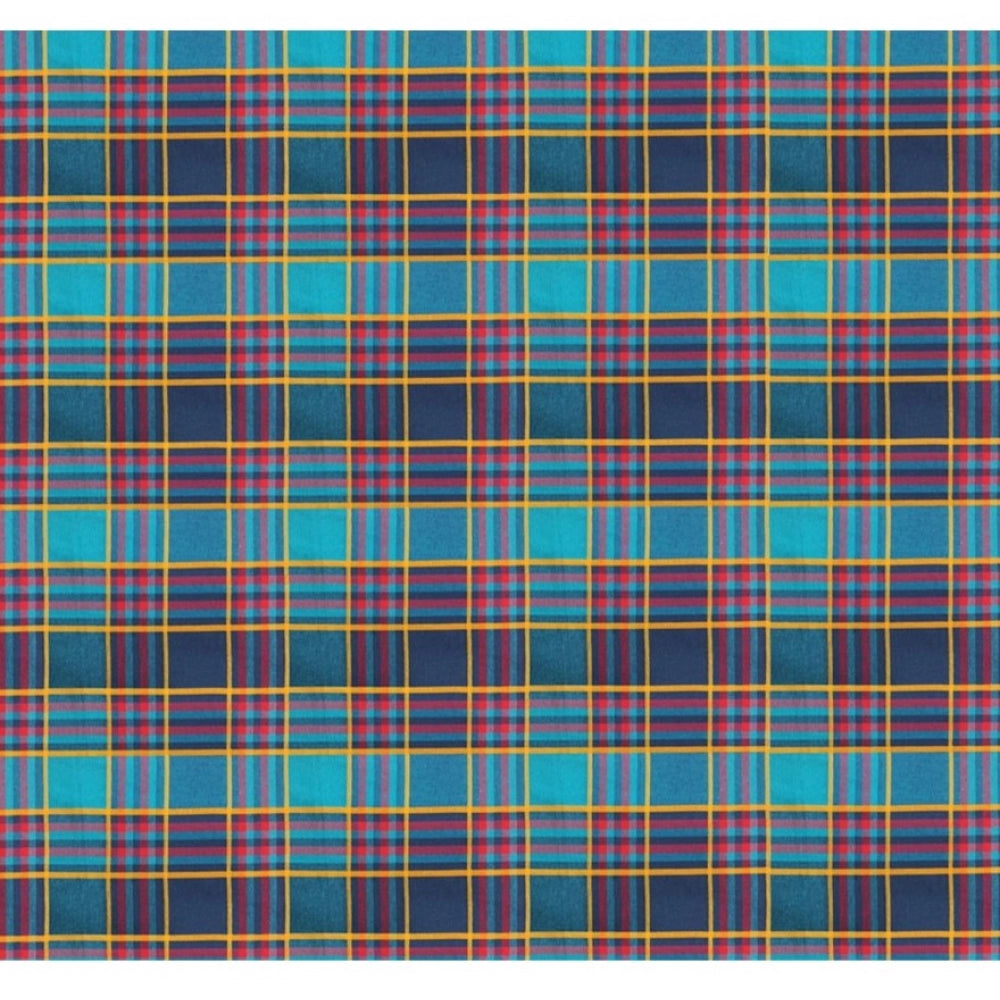 Fashion Checkered Cotton Checks Table Cloth (Multicolor)