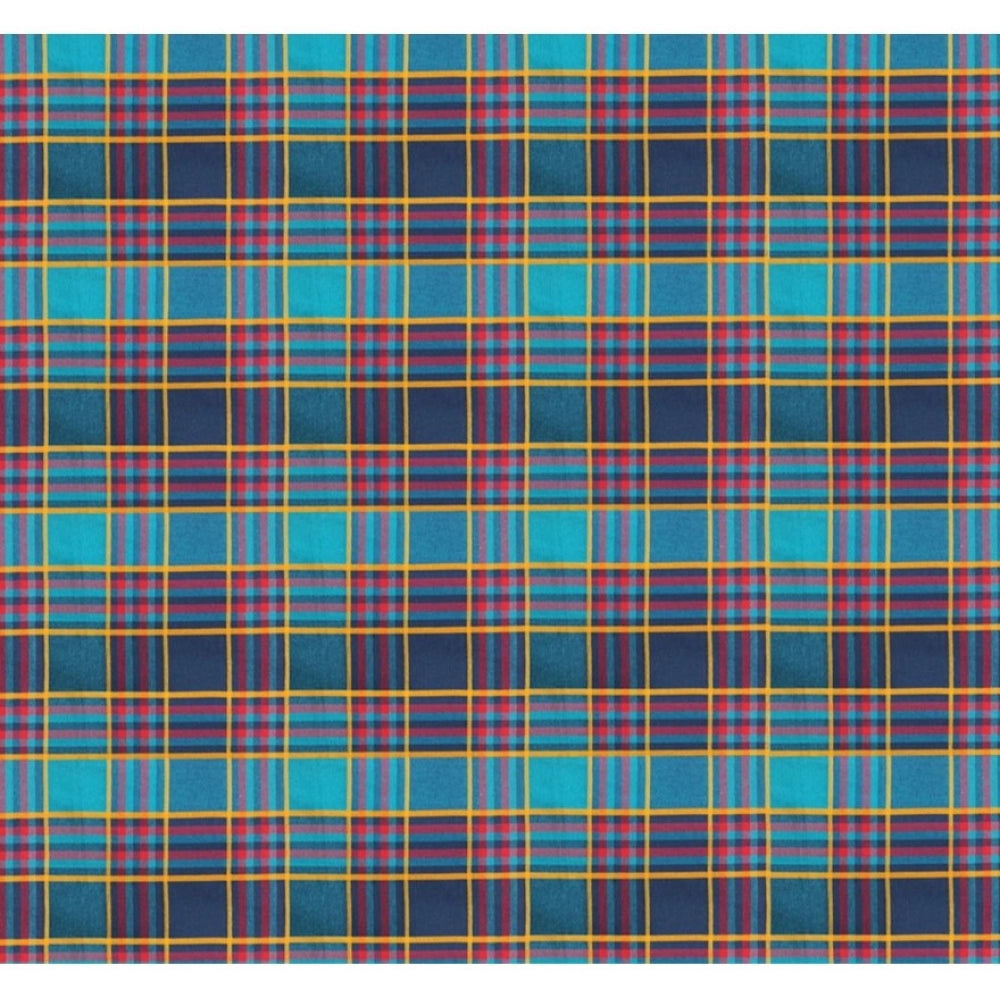 Amfyn Checked Cotton Checks Table Cloth (Multicolor)