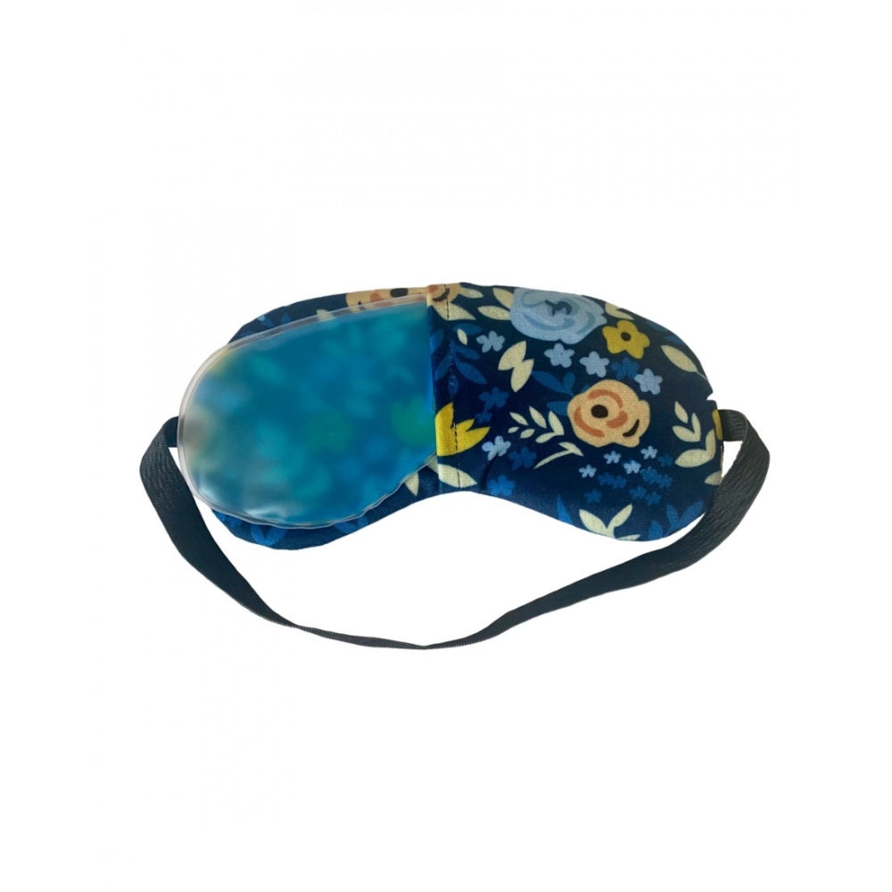 Fashion Printed Polyester Eyemasks (Blue)