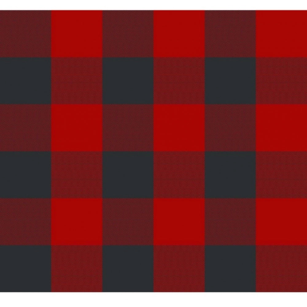 Fashion Checkered Cotton Checks Table Cloth (Red &amp; Black)