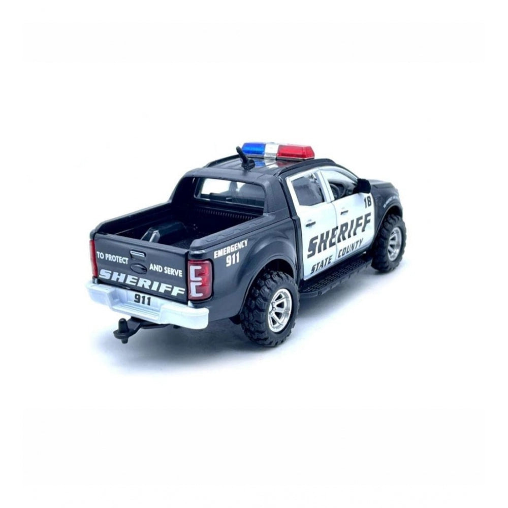 Amfyn Plastic Police Car Toys For Kids (Assorted)