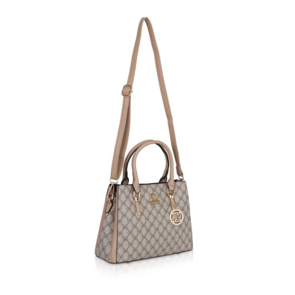 Fashion Women's Faux Leather Printed Handbag (Hilver)