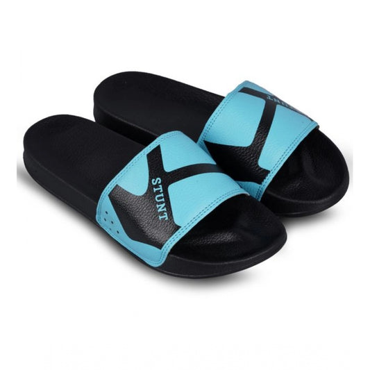 Fashion Men's Rubber Comfortable Flip-Flops and Slippers (Black)