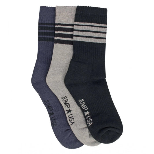 Fashion Men's Printed Cotton Spandex Calf Length Socks (Assorted)