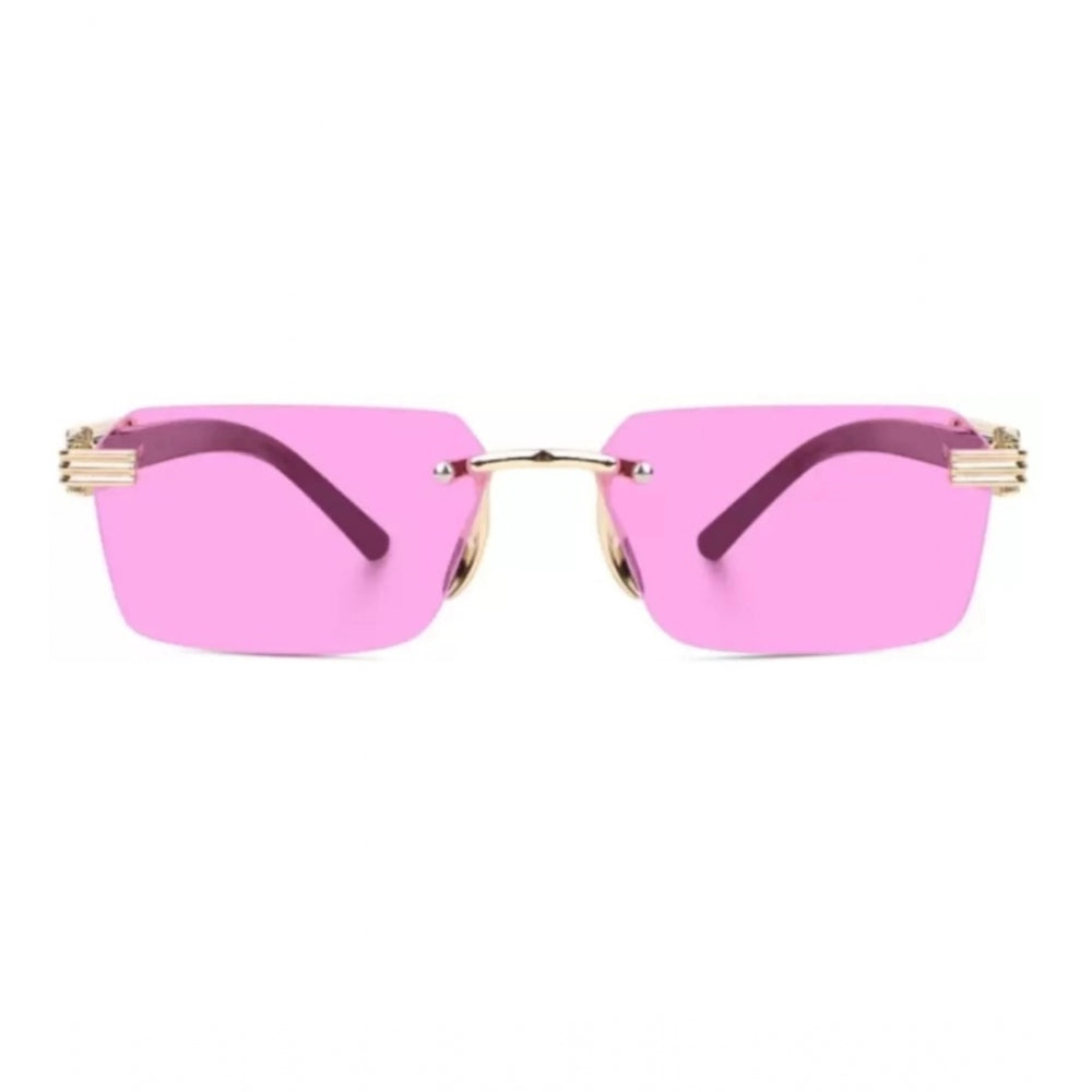 Amfyn Classic Unisex UV400 Protection Sunglasses (Pink)