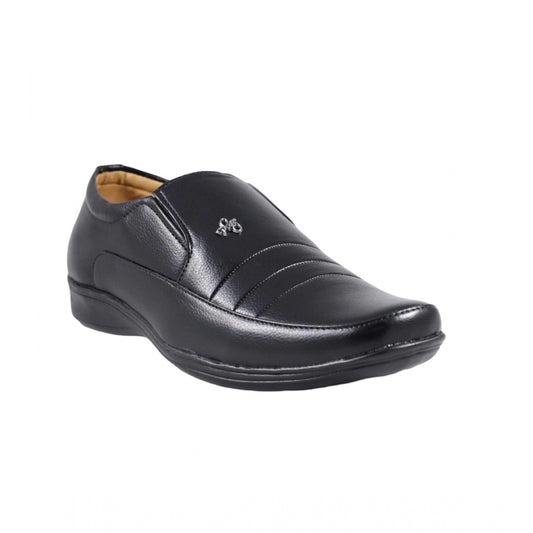 Fashion Men's Faux Leather Formal Shoes (Black)