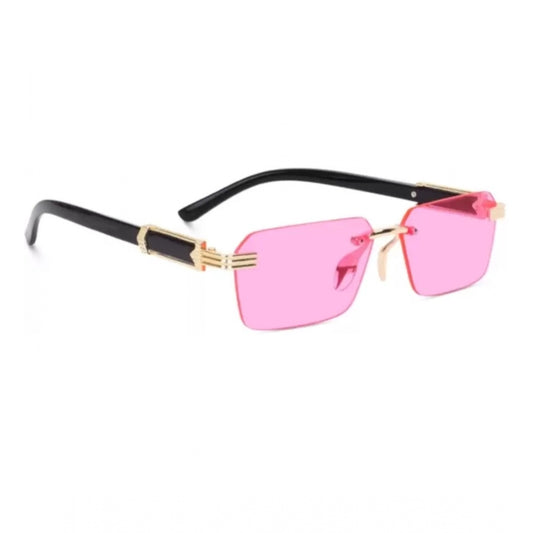 Amfyn Classic Unisex UV400 Protection Sunglasses (Pink)