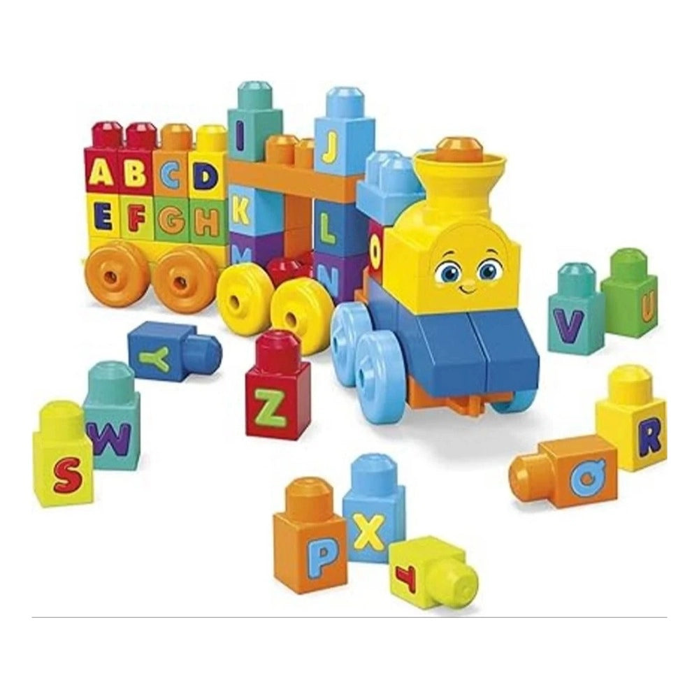 38_Pcs Set Jumbo Train Blocks | Plastic | Educational Toys | 3+ Years