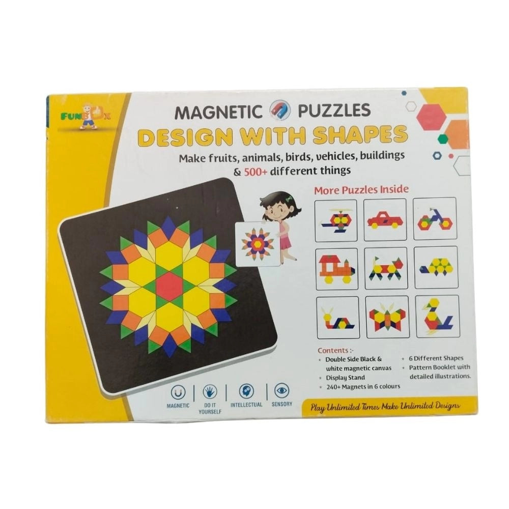 Magnetic Puzzle |   Cardboard  |   Educational Toys| 3+ Years