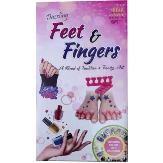 Feet and Fingers Nail Art | Glass , Paper | Creative Toys | 12+ Years