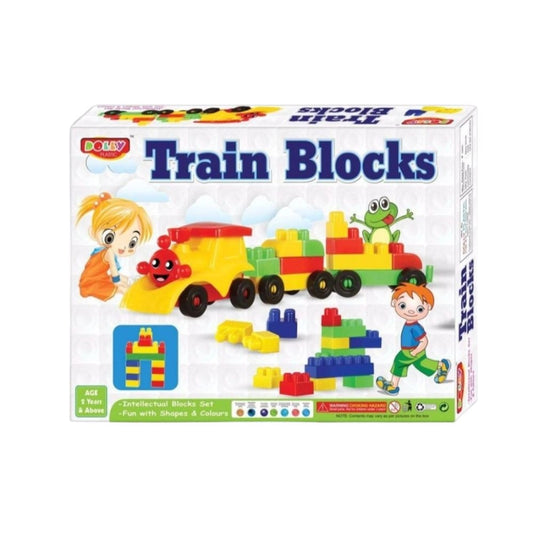 Train Blocks | Plastic | Educational Toys | 3+ Years