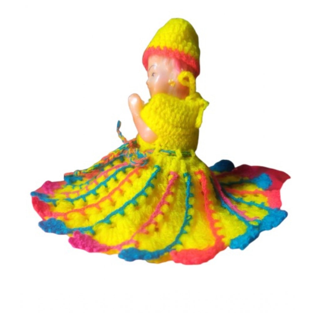 Amfyn Laddu Gopal Tharad Dress Size: 0 To 6 (Multicolor)