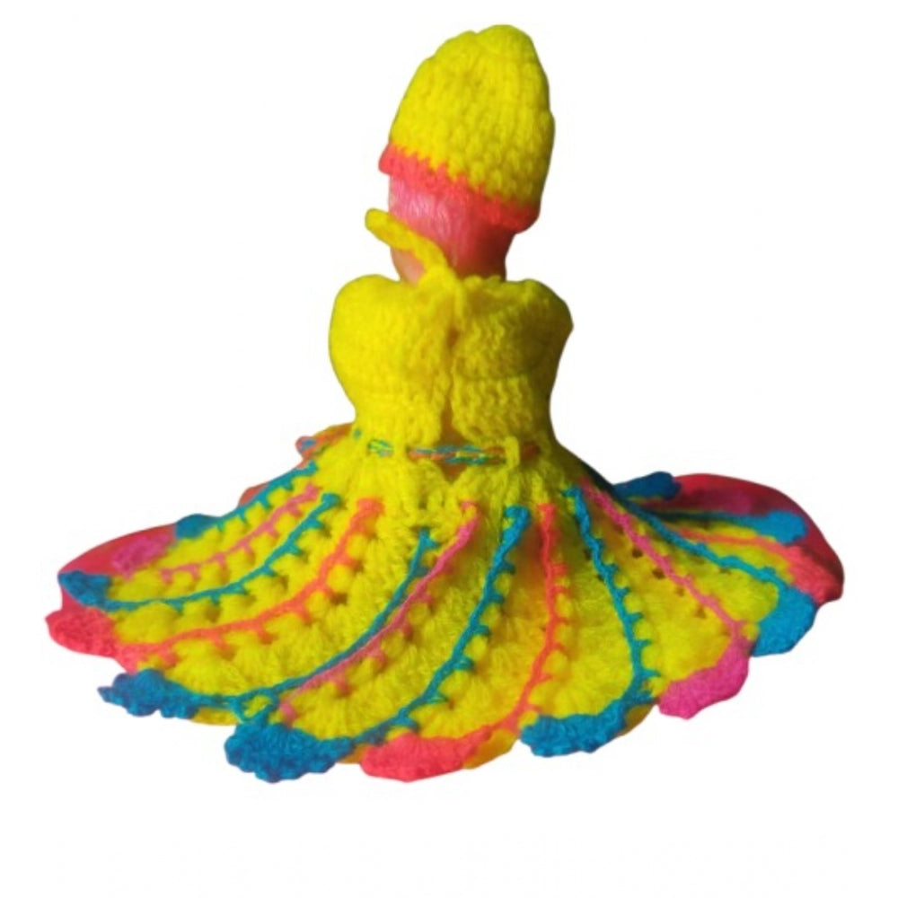 Amfyn Laddu Gopal Tharad Dress Size: 0 To 6 (Multicolor)