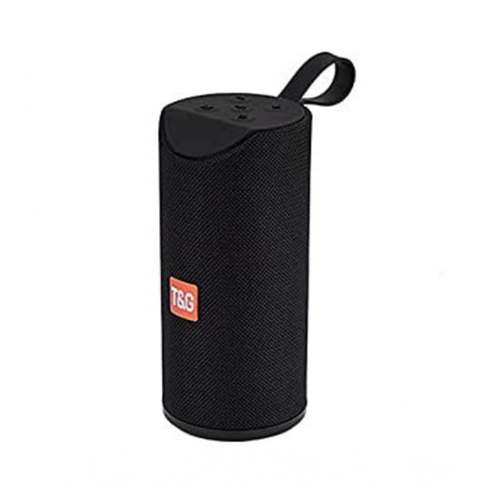 Amfyn Plastic Rubber Wireless TG113 Bluetooth Speaker (Black)