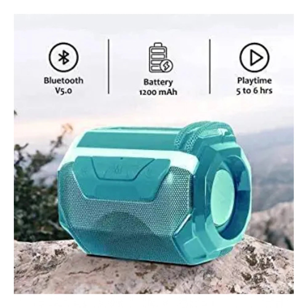 Amfyn Plastic Rubber Wireless A005 Bluetooth Speaker (Sky Blue)