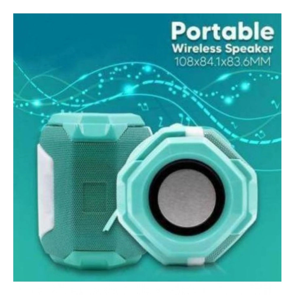 Amfyn Plastic Rubber Wireless A005 Bluetooth Speaker (Sky Blue)