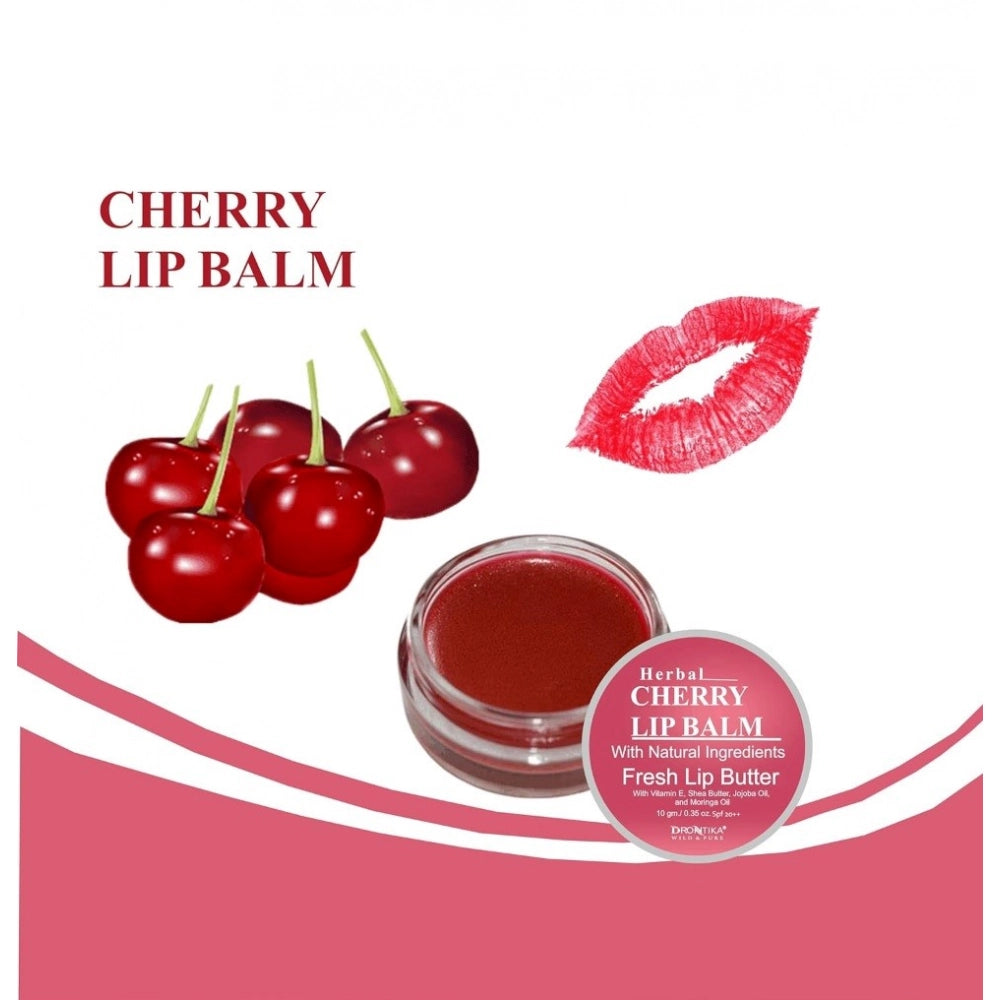 Amfyn Unisex Herbal Dark And Chapped Lips Cherry Lip Balm (10gm)