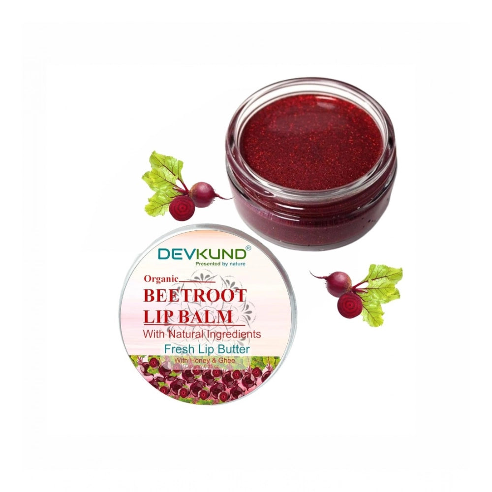 Amfyn Unisex Herbal Dark And Chapped Lips Beetroot Lip Balm (10gm)